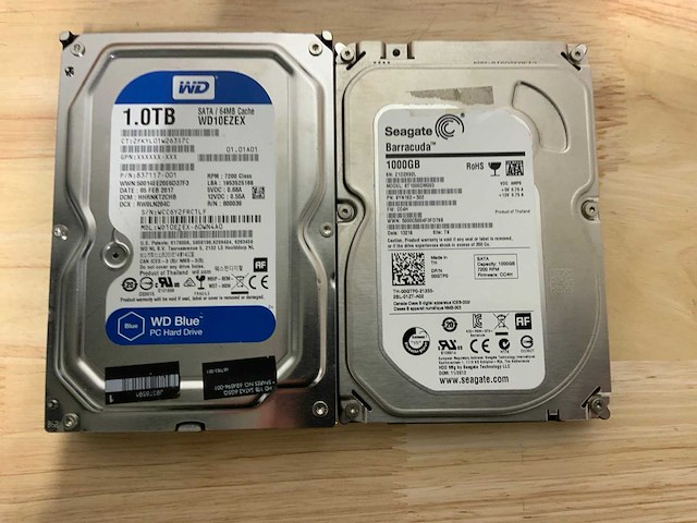 Diverse 1tb 3,5” sata hdd (24x) - afbeelding 4 van  4