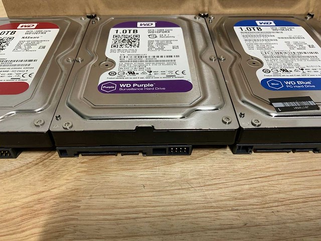 Diverse 1tb 3,5” sata hdd (24x) - afbeelding 2 van  4