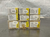 Diverse 2,5mm messing schroeven (1800x) - afbeelding 1 van  4