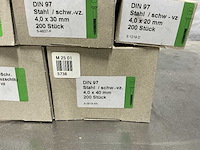 Diverse 4mm stahl schroeven (1500x) - afbeelding 2 van  5