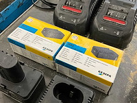 Diverse accu’s / acculader / mini compressor - afbeelding 3 van  6
