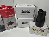 Diverse accu's en laders westfalia/flex - afbeelding 3 van  3