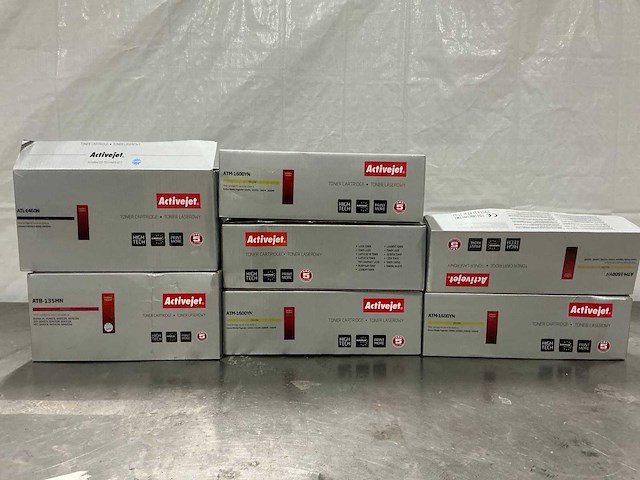 Diverse activejet inkt cartridge (7x) - afbeelding 1 van  6