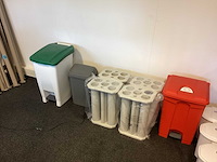 Diverse afvalemmers & prullenbakken (14x) - afbeelding 2 van  6