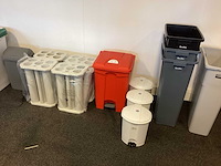 Diverse afvalemmers & prullenbakken (14x) - afbeelding 5 van  6