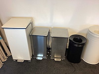 Diverse afvalemmers & prullenbakken (8x) - afbeelding 3 van  6