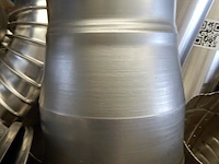 Diverse aluminium hulpstukken in draadmand, burgerhout, aluminium - afbeelding 3 van  6