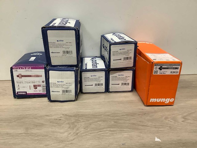 Diverse ankerbouten - afbeelding 1 van  5