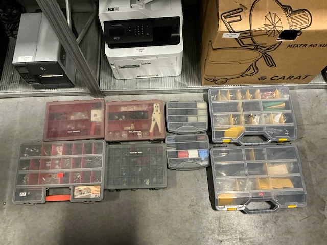 Diverse assortiment koffers (8x) - afbeelding 1 van  4