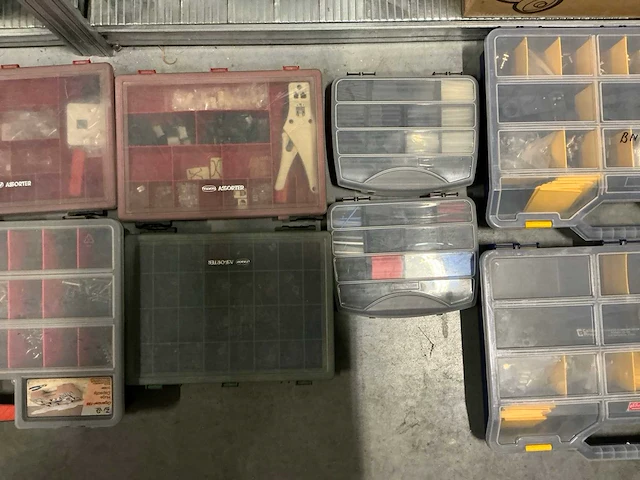 Diverse assortiment koffers (8x) - afbeelding 3 van  4
