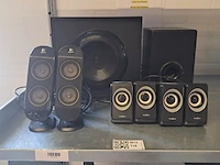 Diverse audio-apparatuur, nedis & logitech