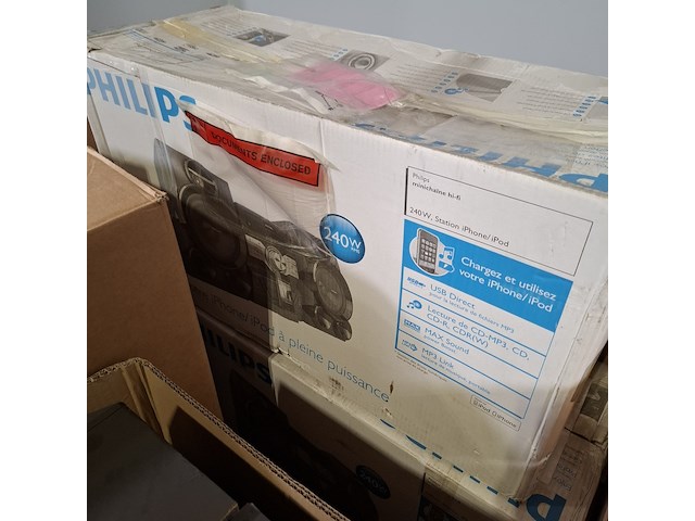 Diverse audio apparatuur, o.a. philips - afbeelding 6 van  7