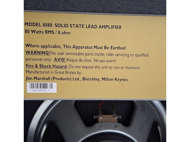 Diverse audioapparatuur, o.a marshall, inkel - afbeelding 16 van  19