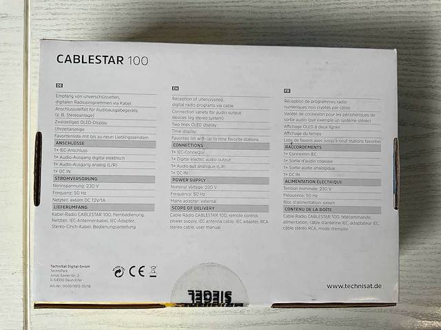 Diverse audio/video componenten - afbeelding 2 van  3