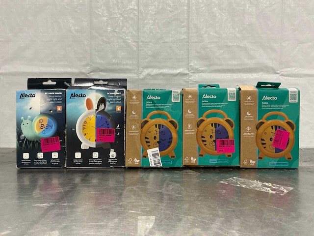 Diverse baby wekkers (5x) - afbeelding 1 van  5