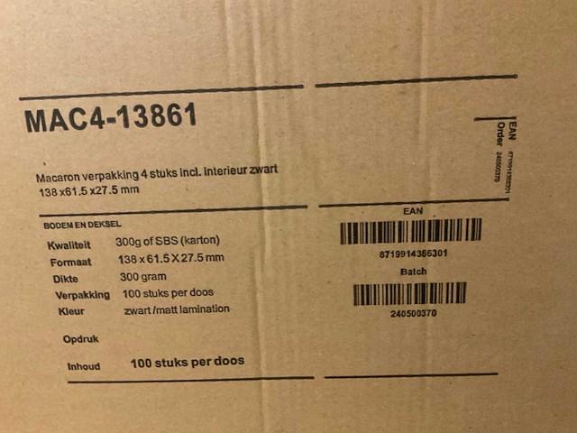 Diverse bakkerij verpakkingen - afbeelding 10 van  11