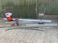 Diverse betonbewerkingmachines