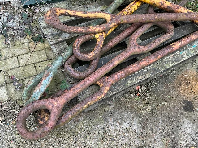 Diverse bevestiging stangen (7x) - afbeelding 2 van  4