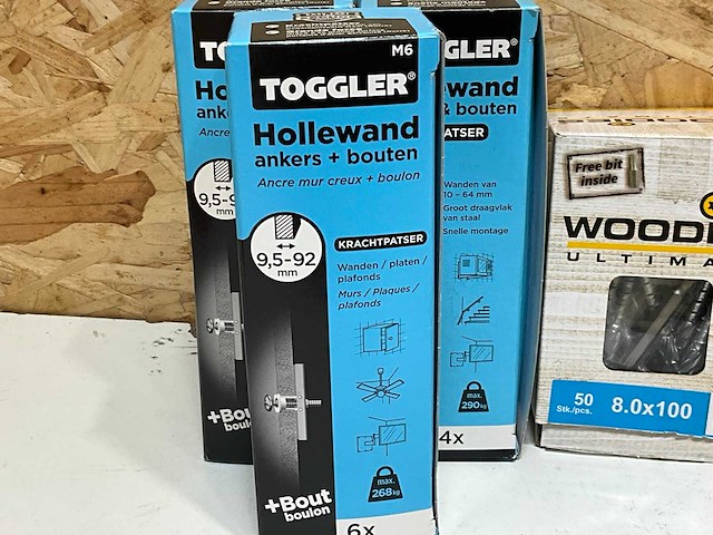 Diverse bevestigingsmaterialen (17x) - afbeelding 5 van  11