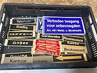 Diverse bewegwijzering (40x) - afbeelding 1 van  1