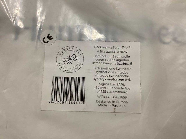 Diverse bijenpakken - maat l - o.a humble bee en bees & co(10x) - afbeelding 2 van  4
