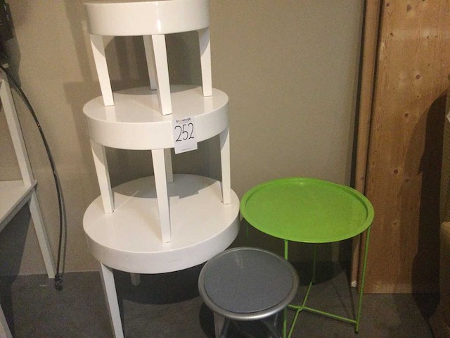 Diverse bijzettafel (5x) - afbeelding 2 van  2