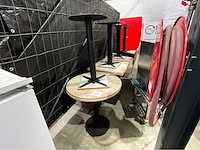 Diverse bistro tafels (9x) - afbeelding 1 van  5