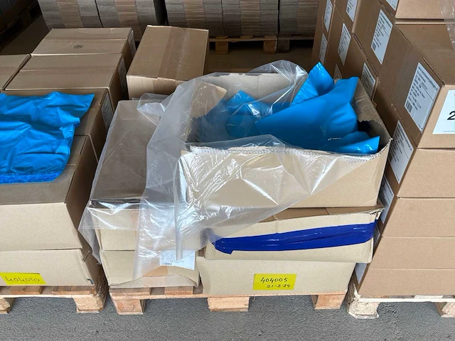 Diverse blauwe ldpe zakken - afbeelding 4 van  8