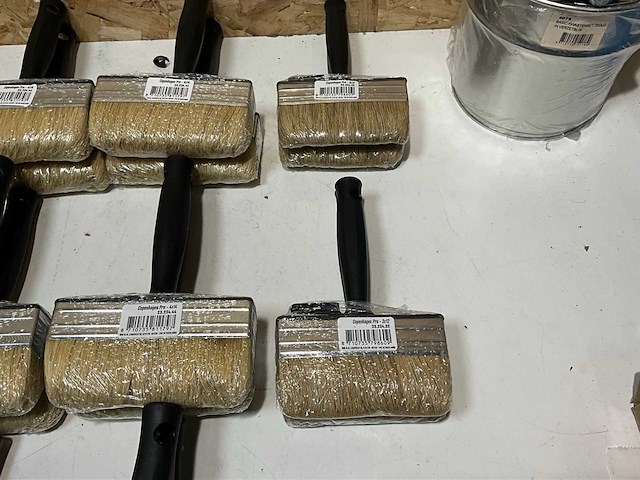 Diverse blokkwasten en kwasten (36x) - afbeelding 7 van  9