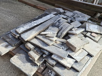 Diverse boerenplavuizen met diverse natuursteen schouw onderdelen - afbeelding 3 van  11