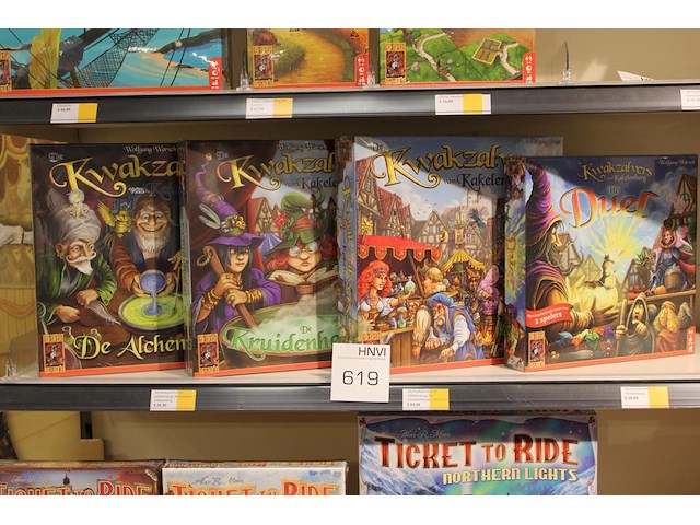 Diverse bordspellen 999games kwakzalvers van kakelenburg, 4 stuks. - afbeelding 2 van  6