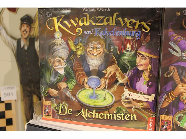 Diverse bordspellen 999games kwakzalvers van kakelenburg, 4 stuks. - afbeelding 3 van  6