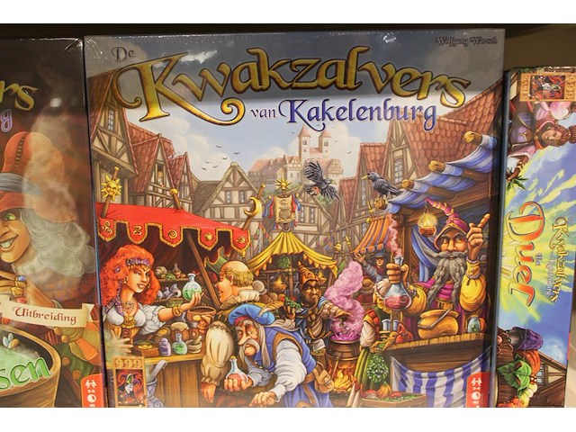 Diverse bordspellen 999games kwakzalvers van kakelenburg, 4 stuks. - afbeelding 5 van  6