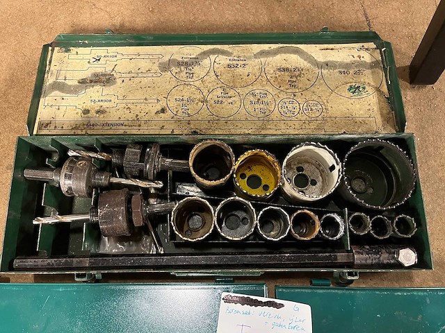 Diverse boren (ijzerboren, gatenboren) (60x) - afbeelding 4 van  4