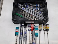 Diverse boren in koffer, o.a. labor - afbeelding 2 van  4