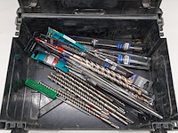 Diverse boren in koffer, o.a. labor - afbeelding 3 van  4