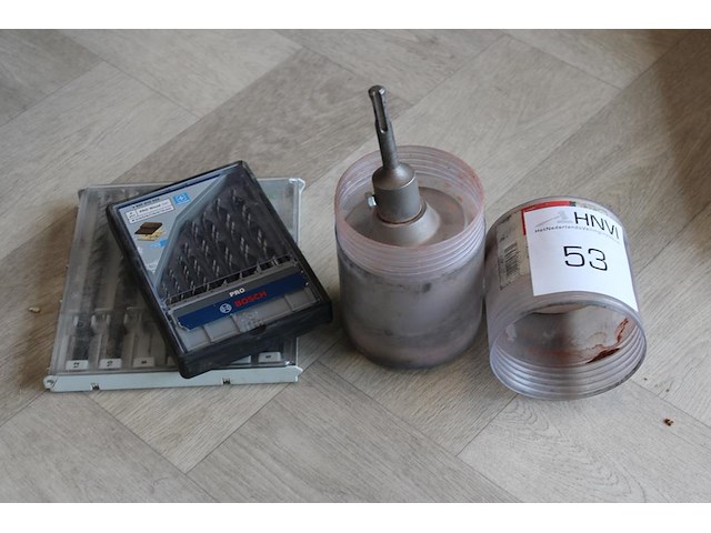 Diverse boren w.o. hout, beton en potboren. 13 stuks. - afbeelding 1 van  2