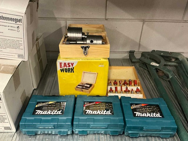 Diverse borensets (7x) - afbeelding 1 van  7