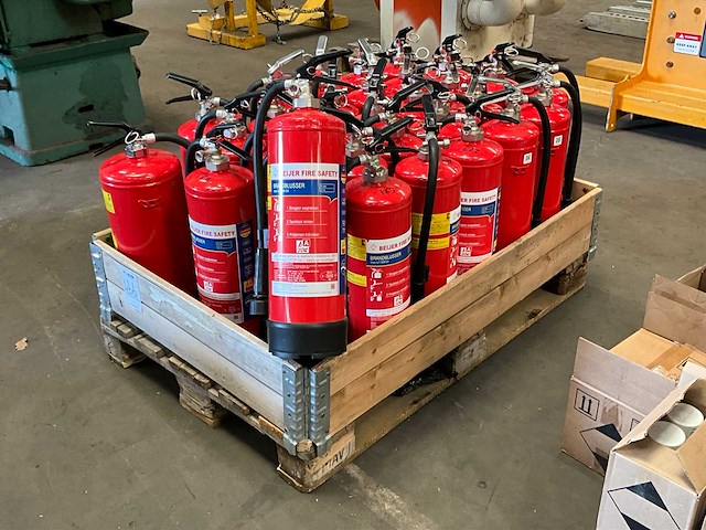 Diverse brandblussers (31x) - afbeelding 1 van  4