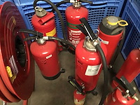 Diverse brandblussers en 1 brandhaspel (8x), werking onbekend - afbeelding 2 van  4