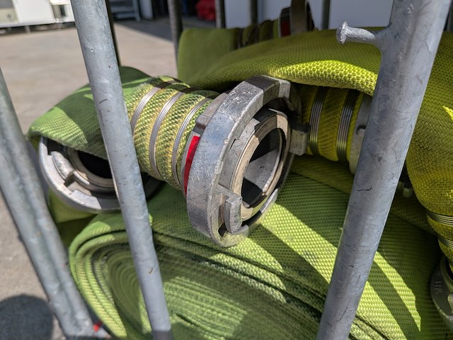 Diverse brandweerslangen met storzkoppeling, incl. rolcontainer - afbeelding 7 van  7