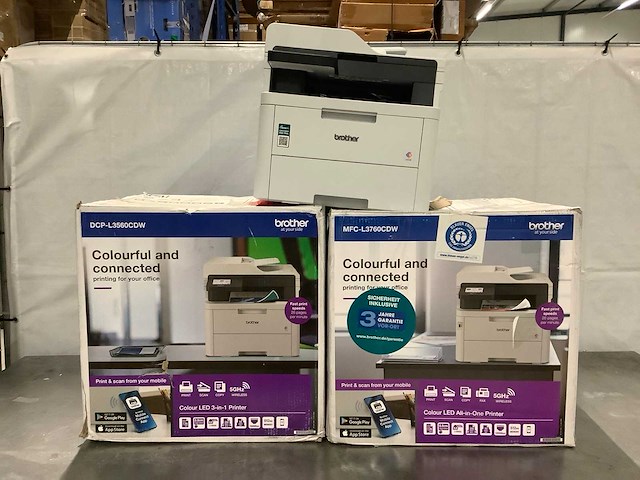 Diverse brother printers (3x) - afbeelding 1 van  4