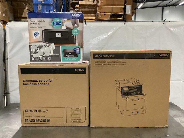 Diverse brother printers (3x) - afbeelding 1 van  5