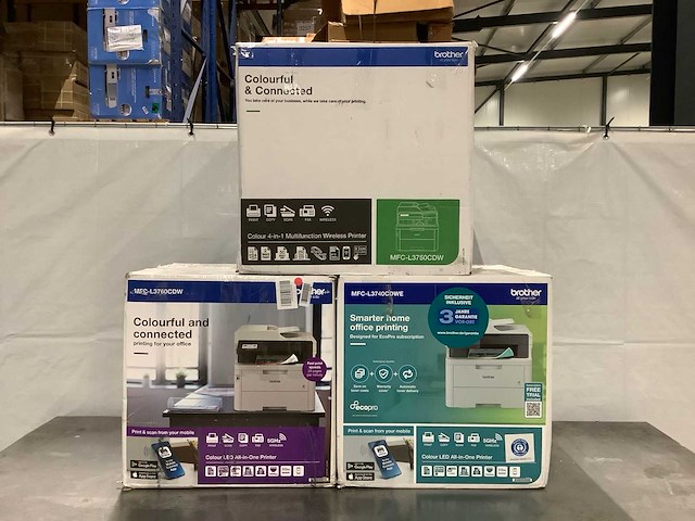 Diverse brother printers (3x) - afbeelding 1 van  4
