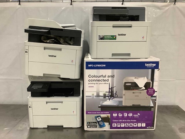 Diverse brother printers (4x) - afbeelding 1 van  5