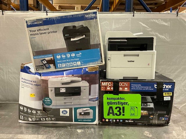Diverse brother printers (4x) - afbeelding 1 van  5