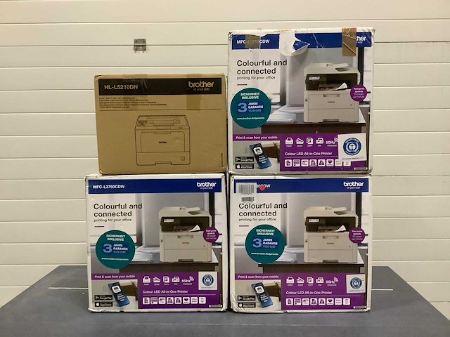 Diverse brother printers (4x) - afbeelding 1 van  5