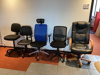 Diverse bureaustoel (5x) - afbeelding 2 van  4