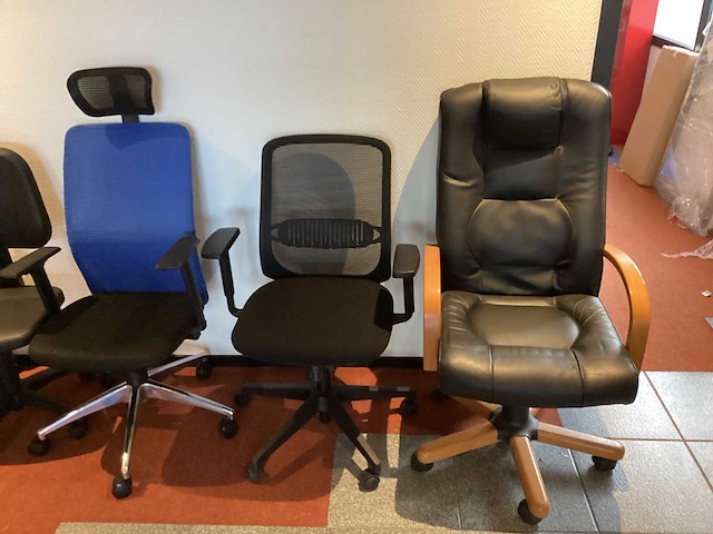 Diverse bureaustoel (5x) - afbeelding 3 van  4