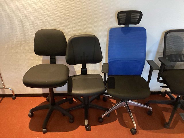 Diverse bureaustoel (5x) - afbeelding 4 van  4
